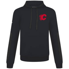 Calgary Flames Levelwear Bombay Response Pullover Hoodie - Black Hoodies