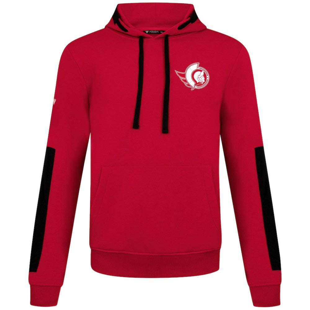 Ottawa Senators Levelwear Bombay Response Pullover Hoodie - Red Hoodies