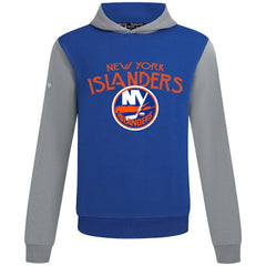 New York Islanders Levelwear Ultimate Mission Pullover Hoodie - Royal/Gray Hoodies