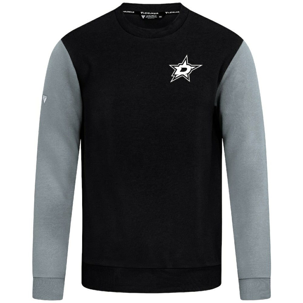 Dallas Stars Levelwear Ultimate Response Sweatshirt - Black/Gray Sweatshirts