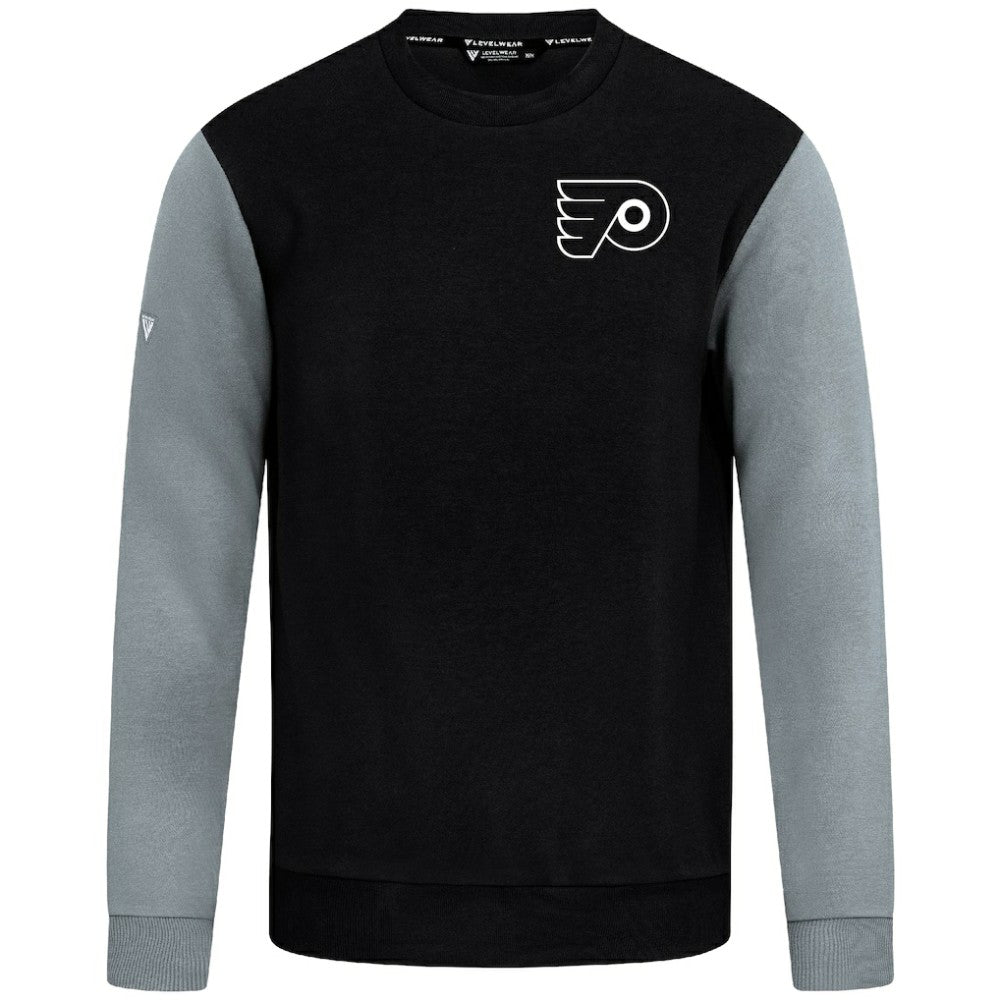 Philadelphia Flyers Levelwear Ultimate Response Sweatshirt - Black/Gray Sweatshirts