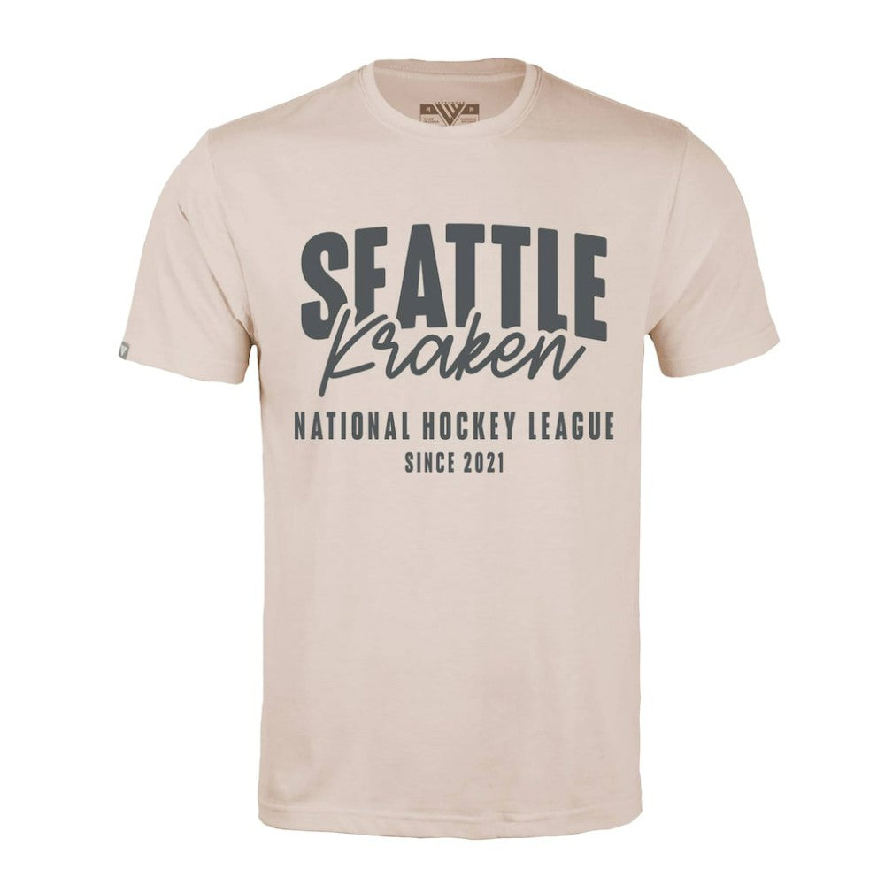 Seattle Kraken Levelwear Richmond Response T-Shirt - Khaki T-shirts