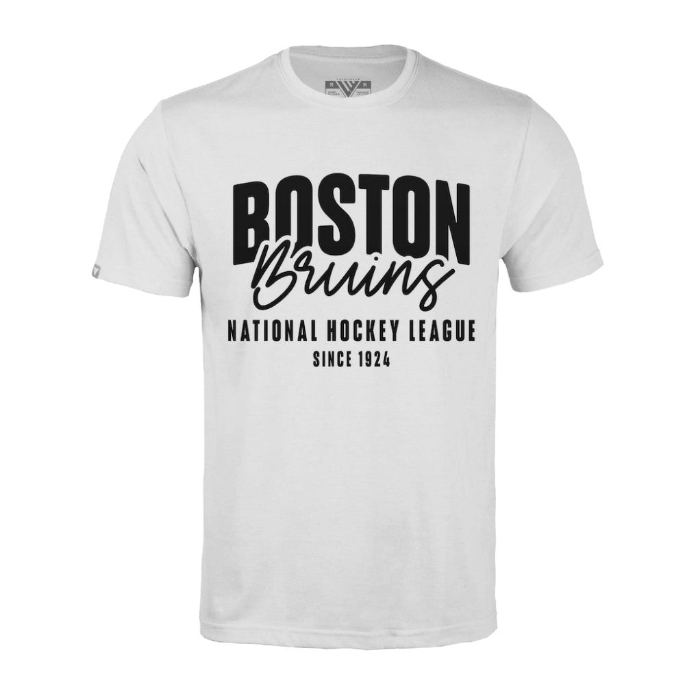 Boston Bruins Levelwear Richmond Response T-Shirt - White T-shirts