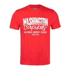 Washington Capitals Levelwear Richmond Response T-Shirt - Red T-shirts