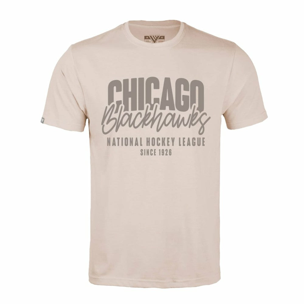 Chicago Blackhawks Levelwear Richmond Response T-Shirt - Khaki T-shirts