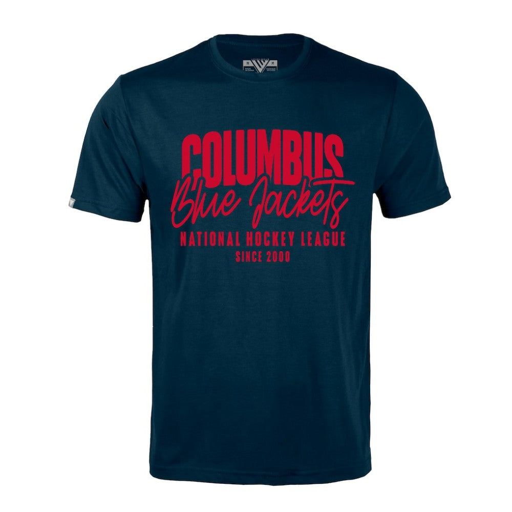Columbus Blue Jackets Levelwear Richmond Response T-Shirt - Navy T-shirts