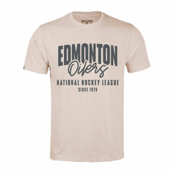 Edmonton Oilers Levelwear Richmond Response T-Shirt - Khaki T-shirts
