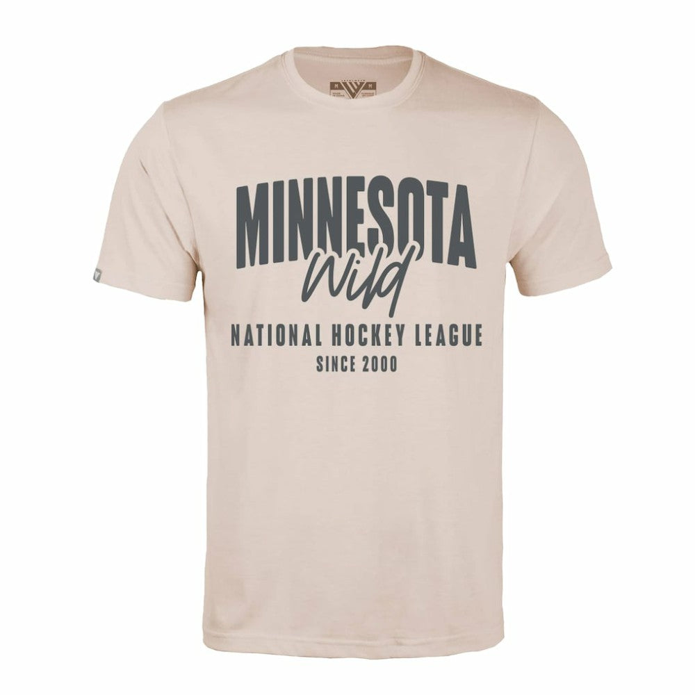 Minnesota Wild Levelwear Richmond Response T-Shirt - Khaki T-shirts