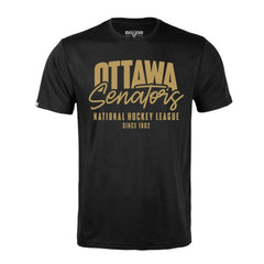 Ottawa Senators Levelwear Richmond Response T-Shirt - Black T-shirts