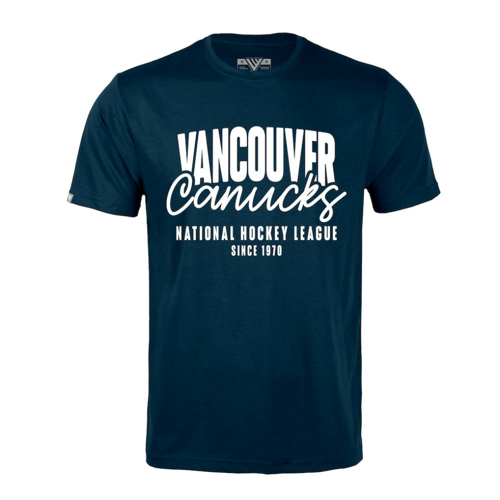 Vancouver Canucks Levelwear Richmond Response T-Shirt - Navy T-shirts