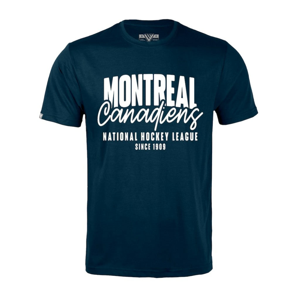 Montreal Canadiens Levelwear Richmond Response T-Shirt - Navy T-shirts