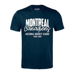 Montreal Canadiens Levelwear Richmond Response T-Shirt - Navy T-shirts