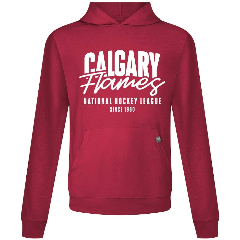 Calgary Flames Levelwear Relay Response Pullover Hoodie - Red Hoodies