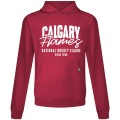 Calgary Flames Levelwear Relay Response Pullover Hoodie - Red Hoodies