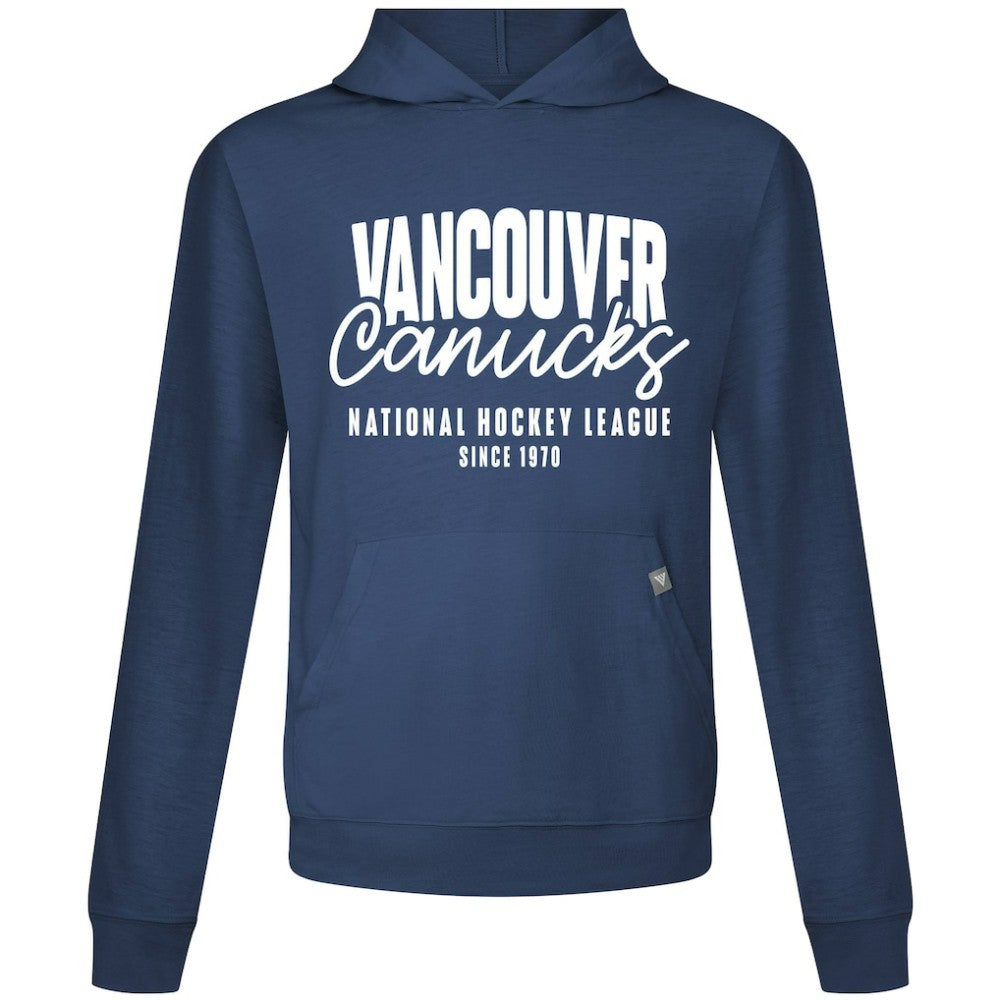 Vancouver Canucks Levelwear Relay Response Pullover Hoodie - Navy Hoodies