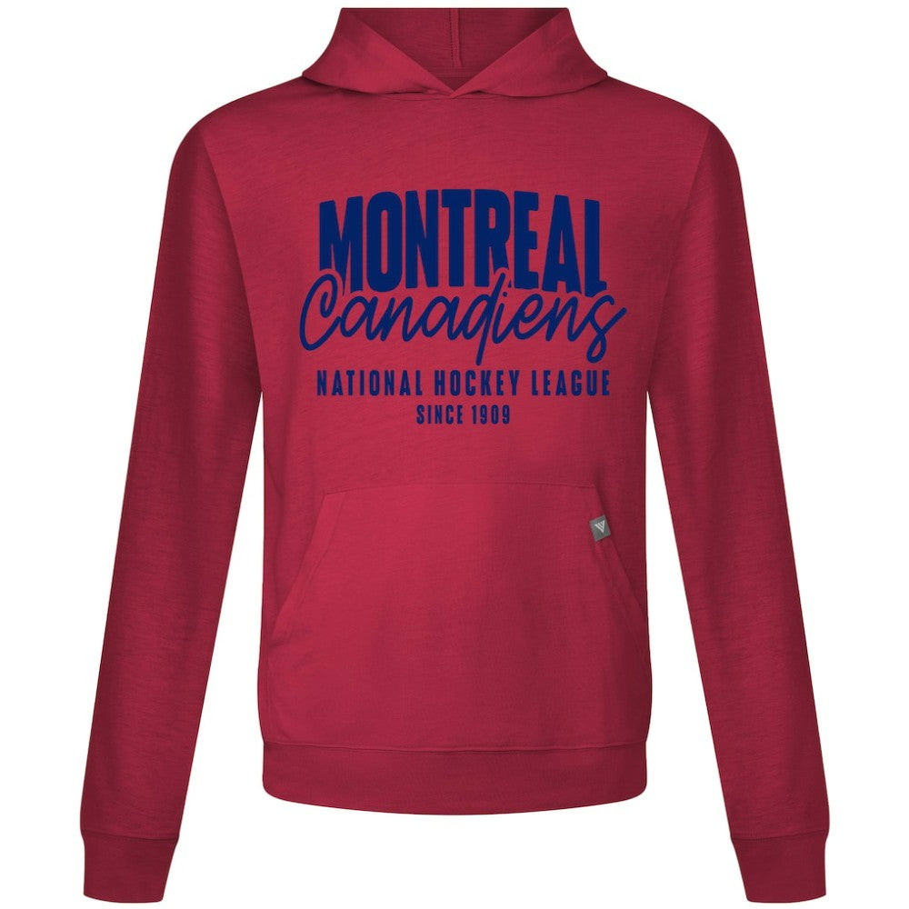 Montreal Canadiens Levelwear Relay Response Pullover Hoodie - Red Hoodies