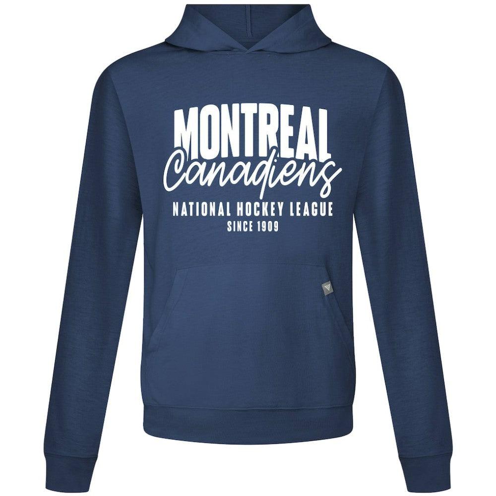 Montreal Canadiens Levelwear Relay Response Pullover Hoodie - Navy Hoodies