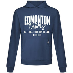 Edmonton Oilers Levelwear Relay Response Pullover Hoodie - Navy Hoodies