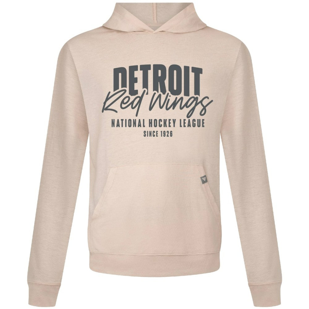 Detroit Red Wings Levelwear Relay Response Pullover Hoodie - Khaki Hoodies