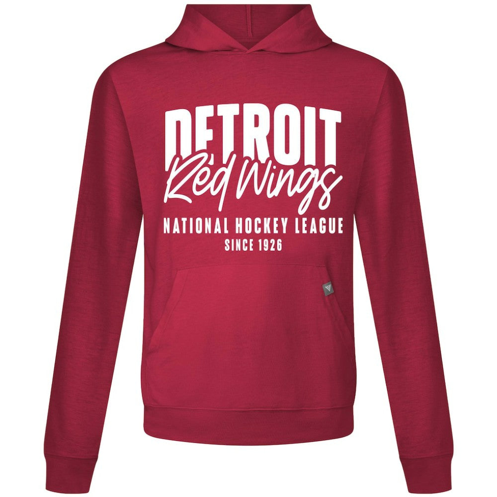 Detroit Red Wings Levelwear Relay Response Pullover Hoodie - Red Hoodies