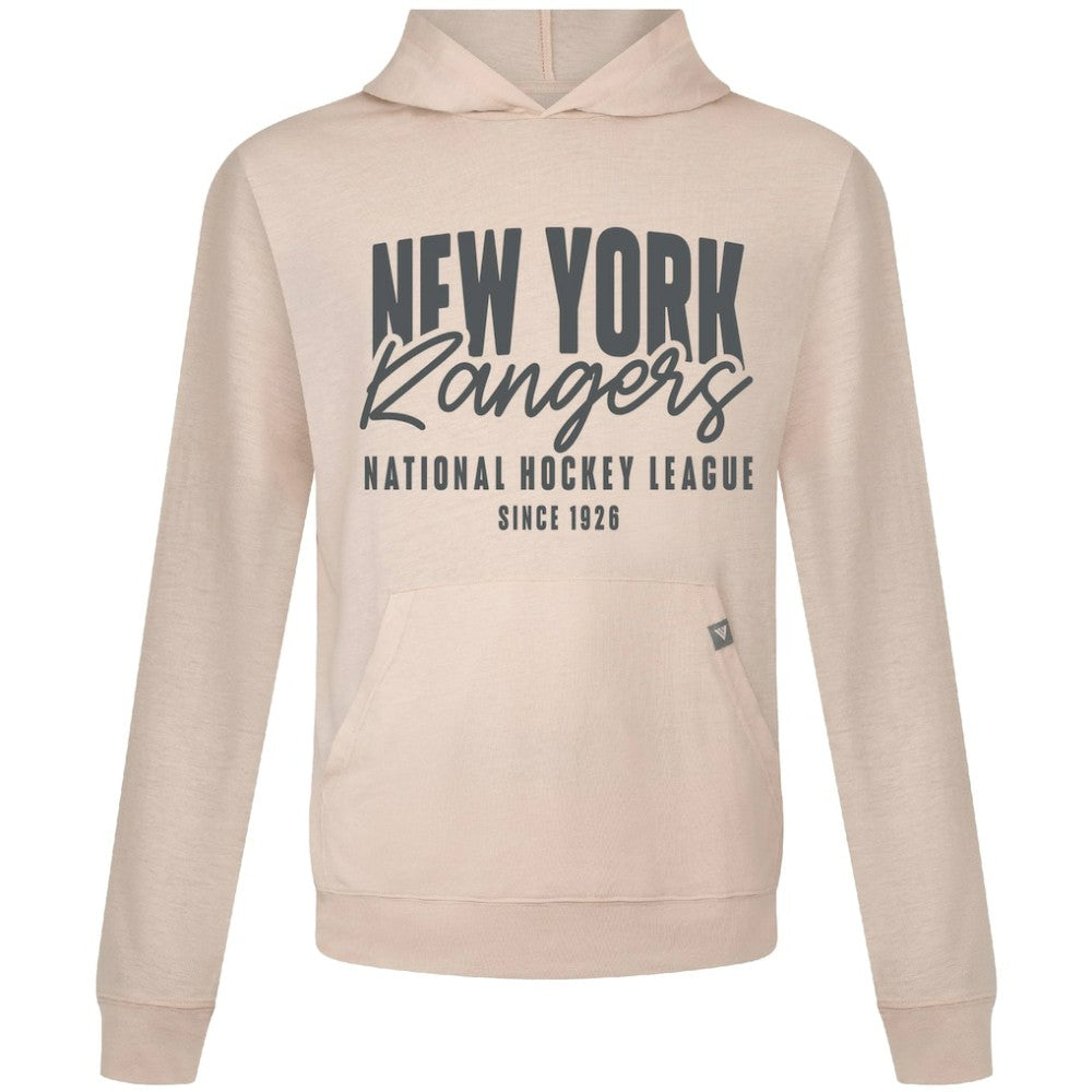 New York Rangers Levelwear Relay Response Pullover Hoodie - Khaki Hoodies