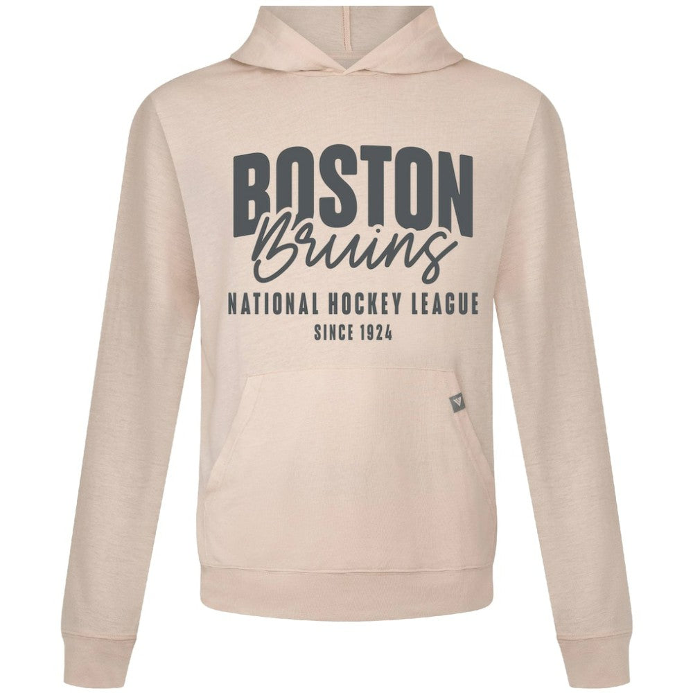 Boston Bruins Levelwear Relay Response Pullover Hoodie - Khaki Hoodies