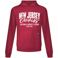 New Jersey Devils Levelwear Relay Response Pullover Hoodie - Red Jerseys