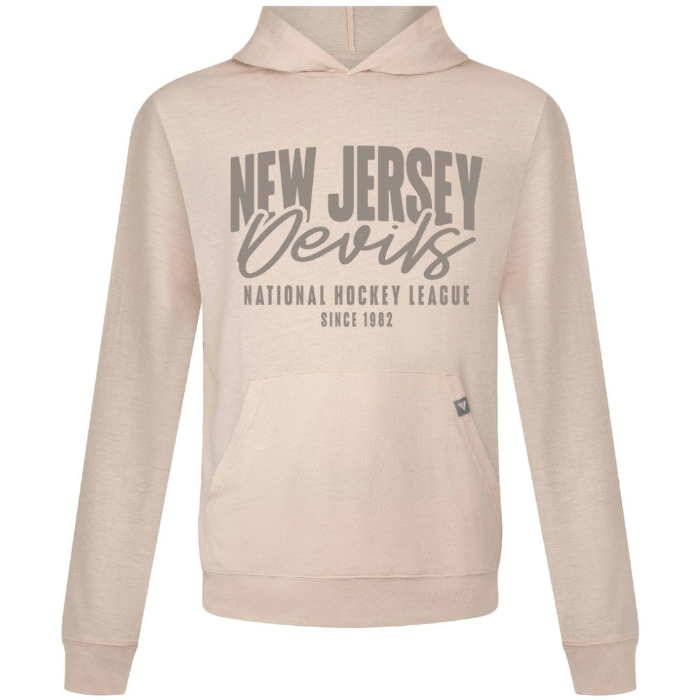 New Jersey Devils Levelwear Relay Response Pullover Hoodie - Khaki Jerseys
