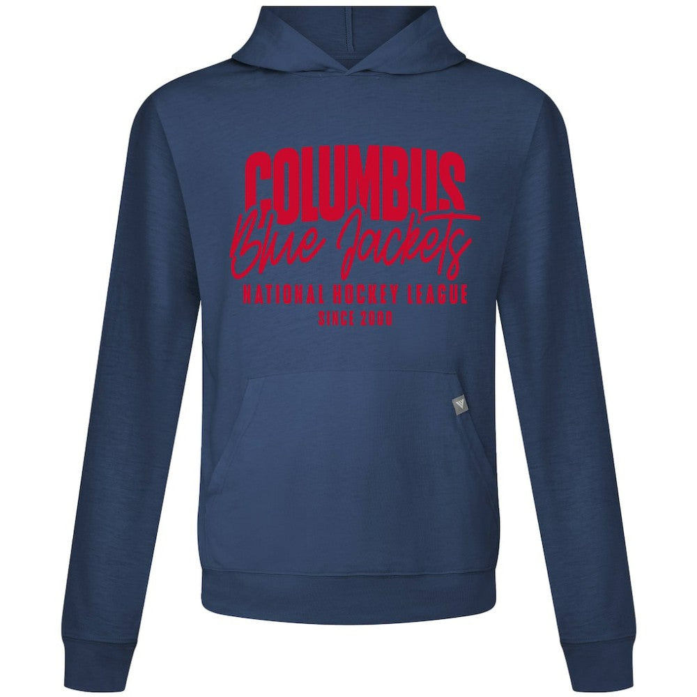 Columbus Blue Jackets Levelwear Relay Response Pullover Hoodie - Navy Hoodies