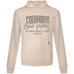 Columbus Blue Jackets Levelwear Relay Response Pullover Hoodie - Khaki Hoodies