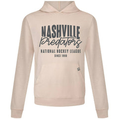 Nashville Predators Levelwear Relay Response Pullover Hoodie - Khaki Hoodies