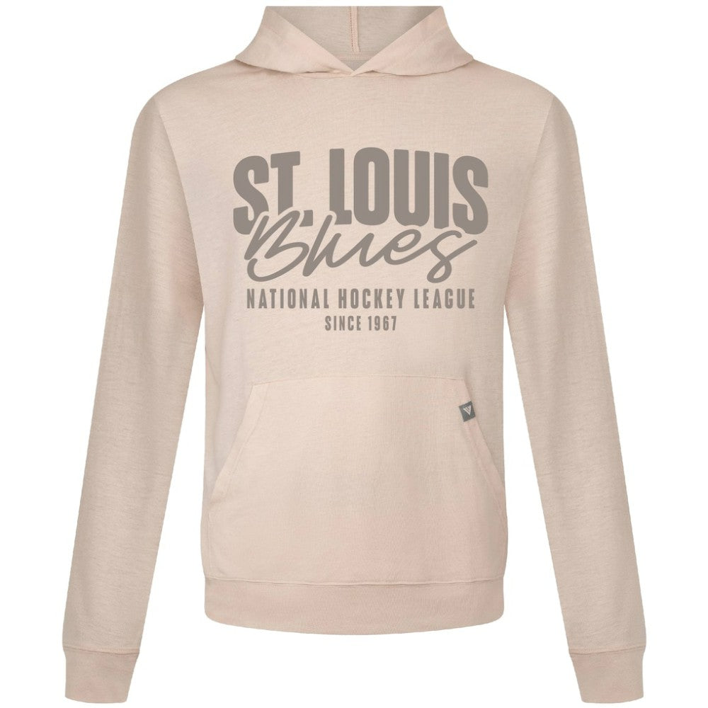 St. Louis Blues Levelwear Relay Response Pullover Hoodie - Khaki Hoodies