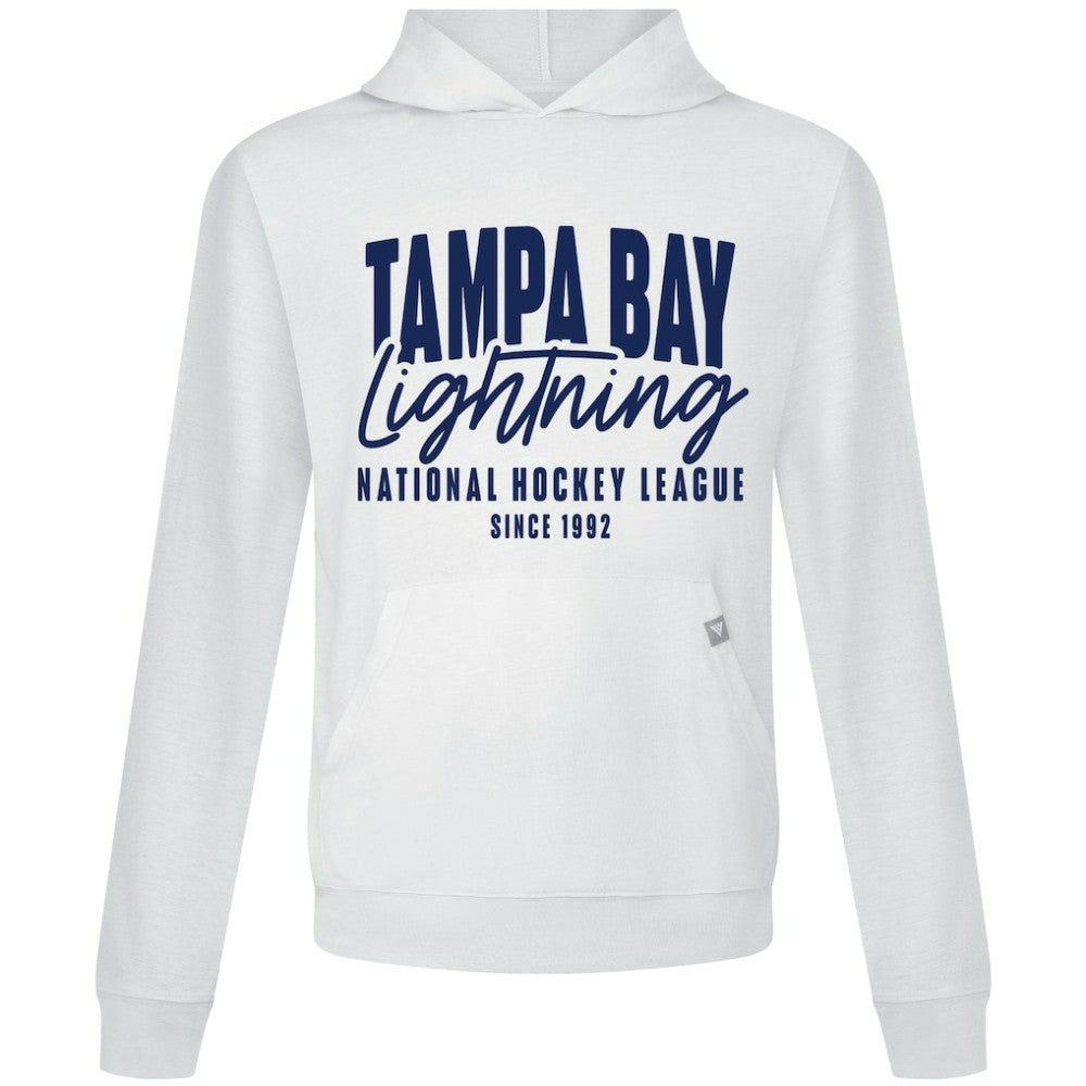Tampa Bay Lightning Levelwear Relay Response Pullover Hoodie - White Hoodies