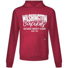 Washington Capitals Levelwear Relay Response Pullover Hoodie - Red Hoodies