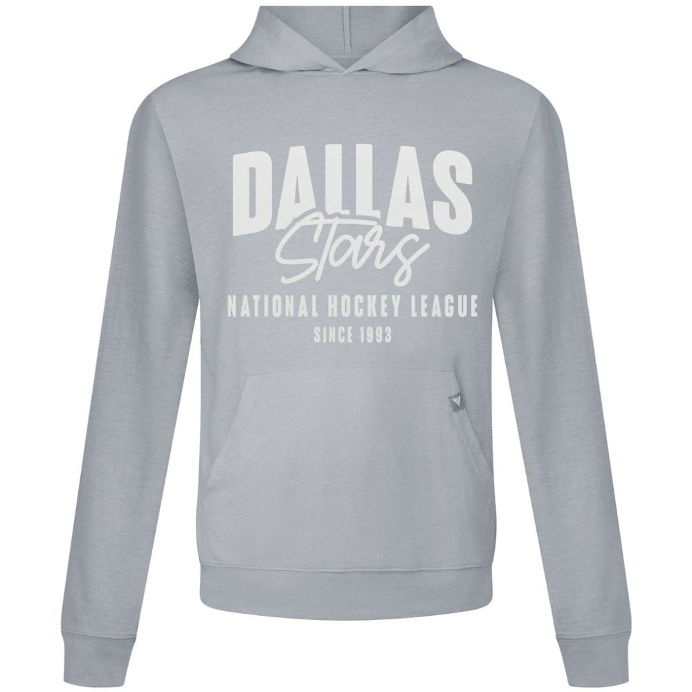 Dallas Stars Levelwear Relay Response Pullover Hoodie - Gray Hoodies