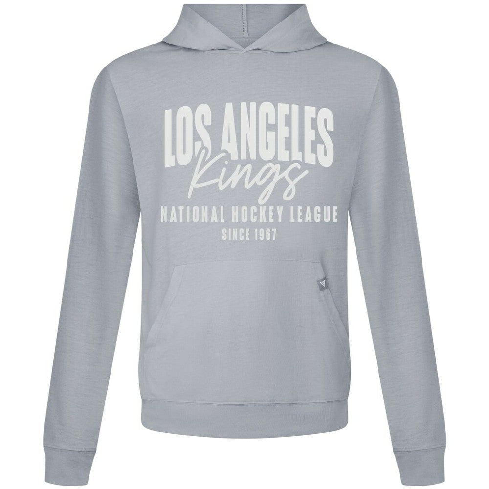 Los Angeles Kings Levelwear Relay Response Pullover Hoodie - Gray Hoodies