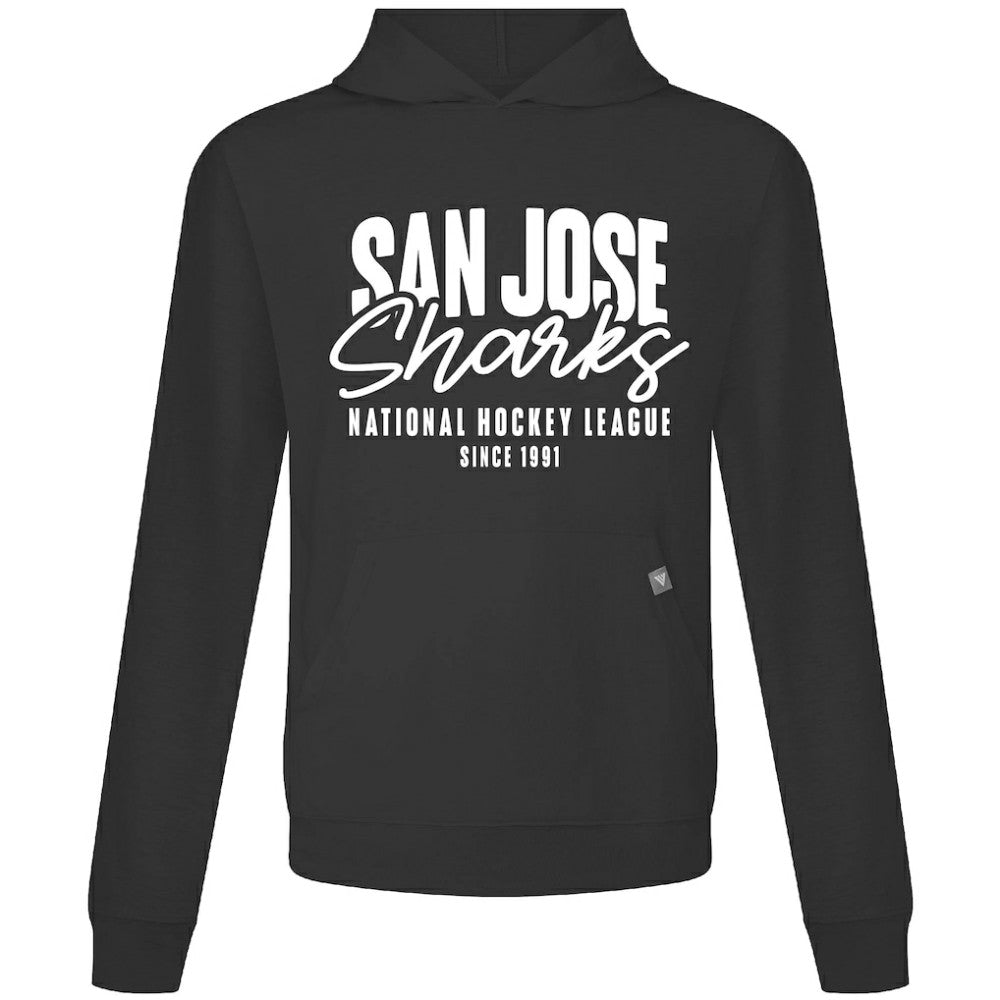 San Jose Sharks Levelwear Relay Response Pullover Hoodie - Black Hoodies
