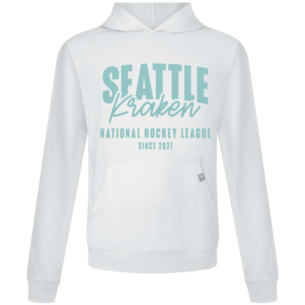 Seattle Kraken Levelwear Relay Response Pullover Hoodie - White Hoodies