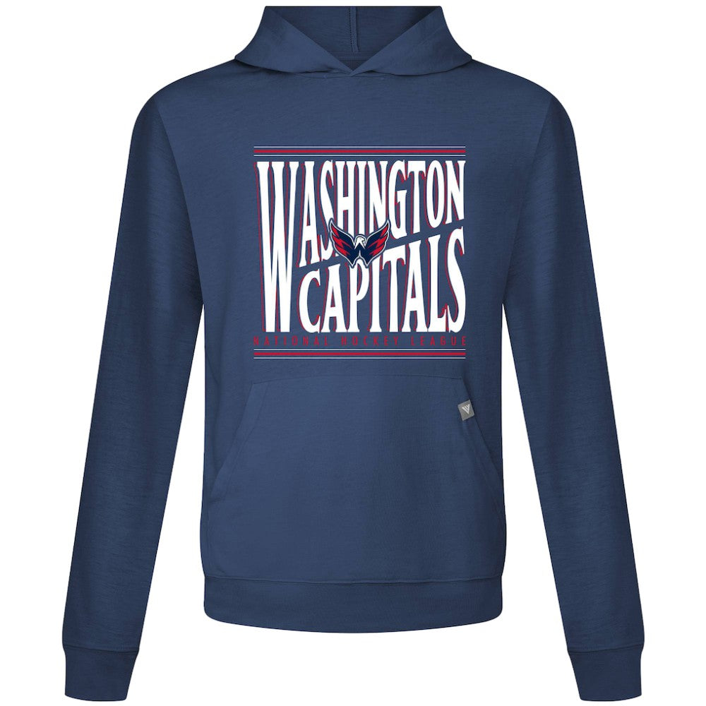 Washington Capitals Levelwear Relay Powerhouse Pullover Hoodie - Navy Hoodies