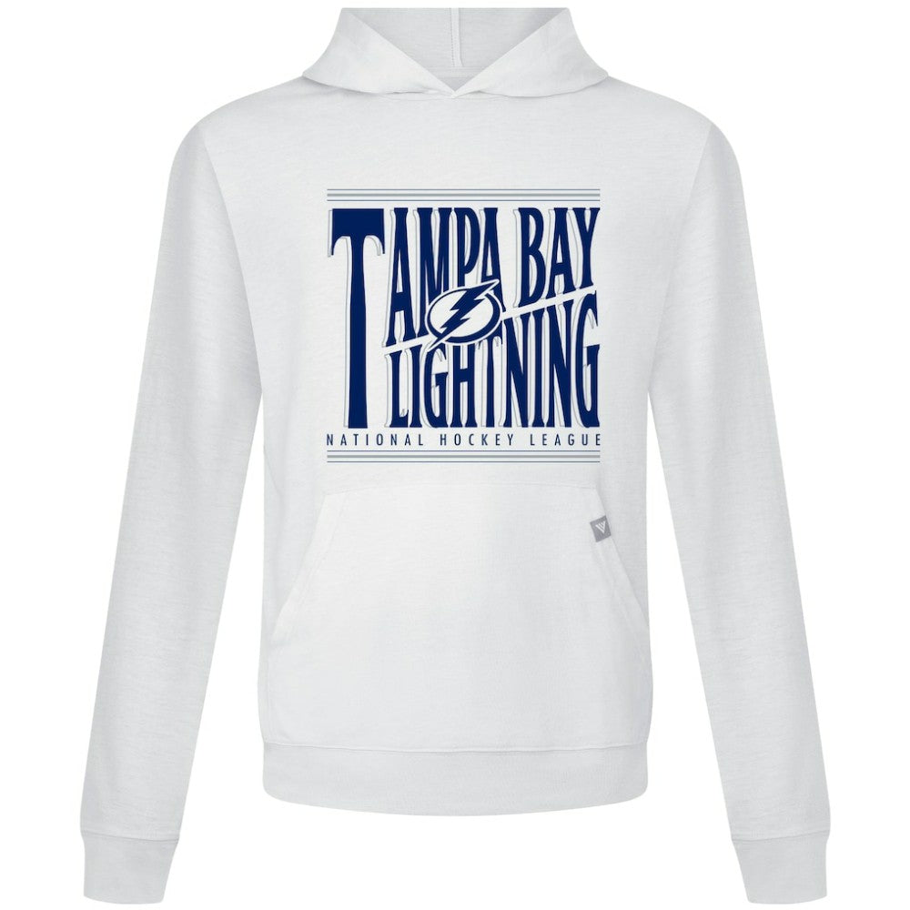 Tampa Bay Lightning Levelwear Relay Powerhouse Pullover Hoodie - White Hoodies
