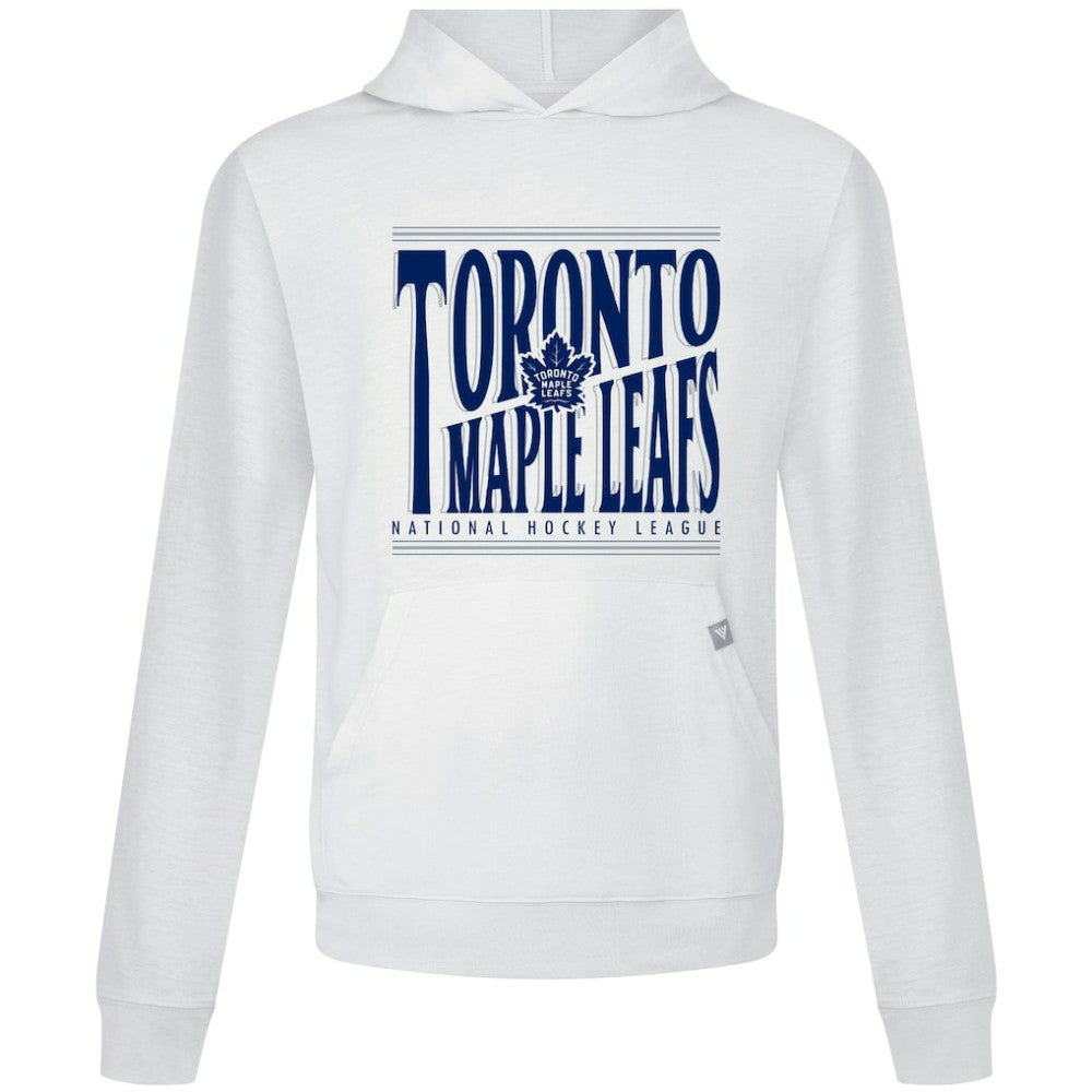 Toronto Maple Leafs Levelwear Relay Powerhouse Pullover Hoodie - White Hoodies