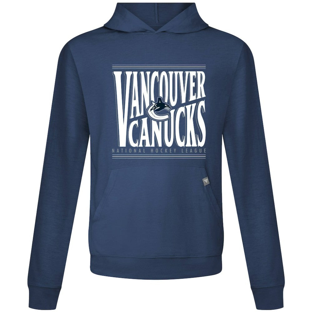 Vancouver Canucks Levelwear Relay Powerhouse Pullover Hoodie - Navy Hoodies