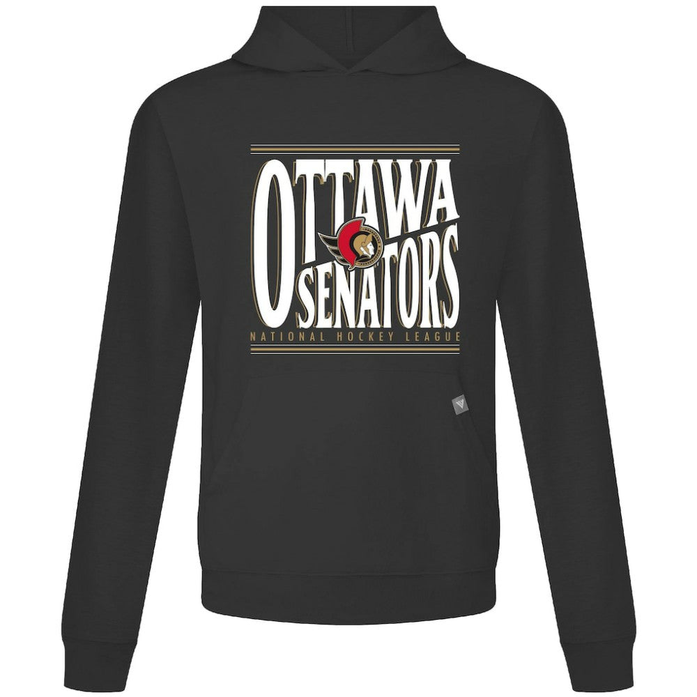 Ottawa Senators Levelwear Relay Powerhouse Pullover Hoodie - Black Hoodies
