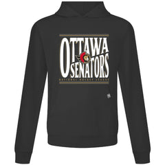 Ottawa Senators Levelwear Relay Powerhouse Pullover Hoodie - Black Hoodies