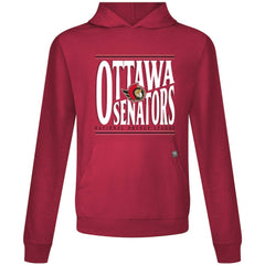 Ottawa Senators Levelwear Relay Powerhouse Pullover Hoodie - Red Hoodies