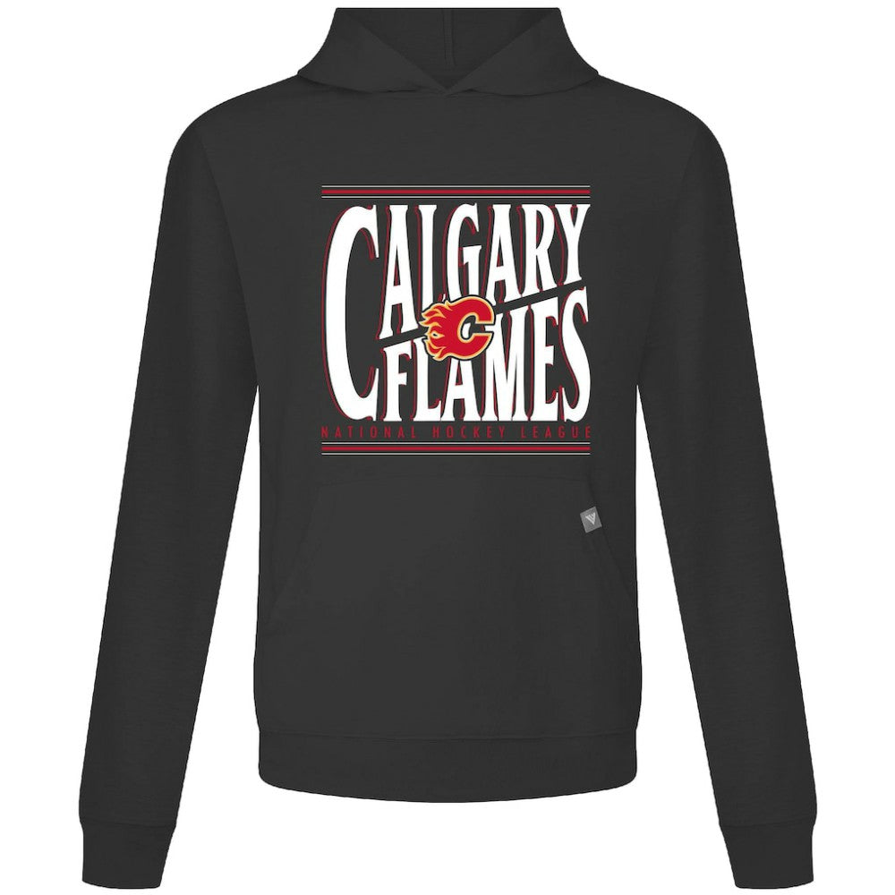 Calgary Flames Levelwear Relay Powerhouse Pullover Hoodie - Black Hoodies