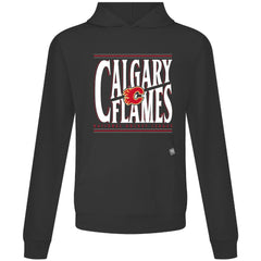 Calgary Flames Levelwear Relay Powerhouse Pullover Hoodie - Black Hoodies