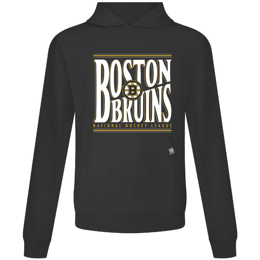 Boston Bruins Levelwear Relay Powerhouse Pullover Hoodie - Black Hoodies