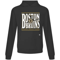 Boston Bruins Levelwear Relay Powerhouse Pullover Hoodie - Black Hoodies