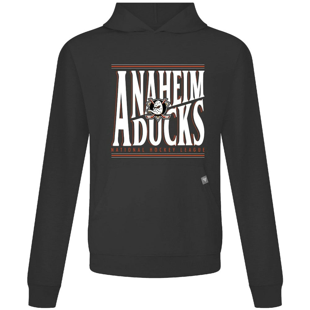 Anaheim Ducks Levelwear Relay Powerhouse Pullover Hoodie - Black Hoodies